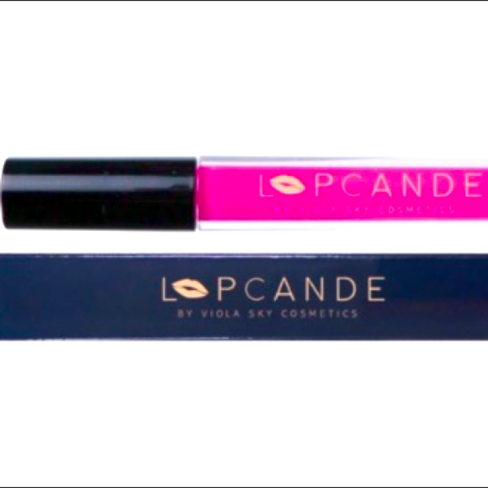 Hot pink Liquid to Matte lipstick